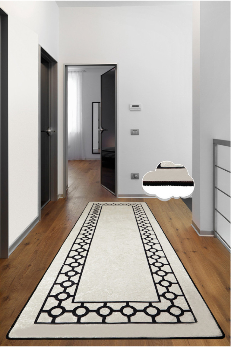 Tapis de couloir 80x200cm - Écru