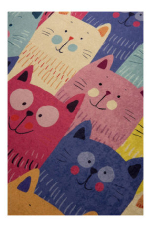 Tapis 100x160cm - Multicolore