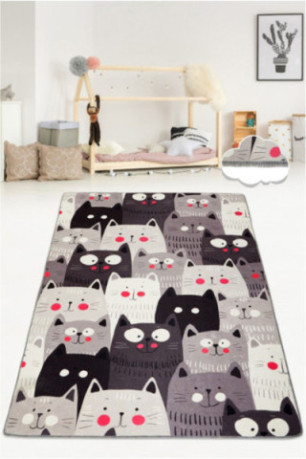 Tapis de couloir - 80x150cm -  Multicolore