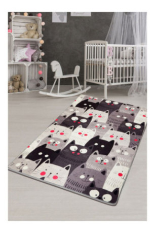 Tapis de couloir - 80x150cm -  Multicolore