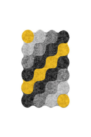 Tapis de couloir - 80x100cm -  Multicolore