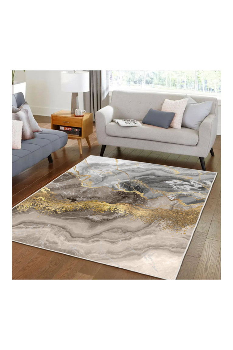 Tapis de couloir - 80x200cm -  Multicolore