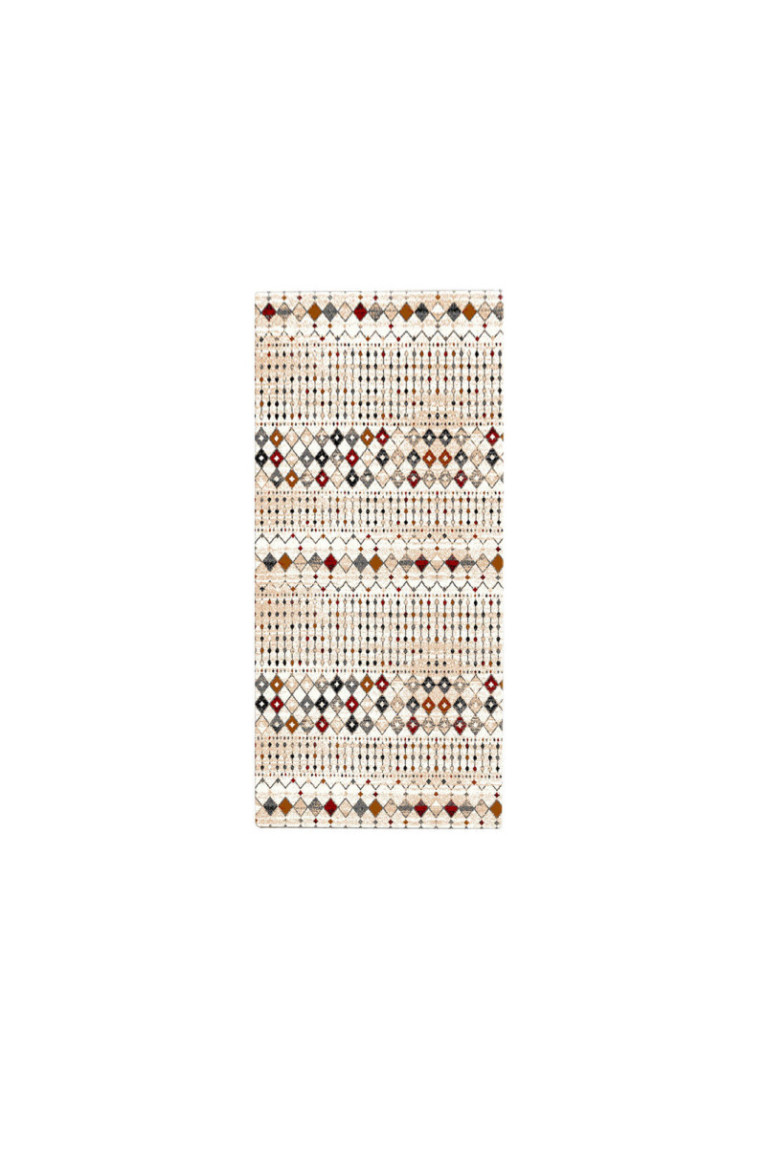 Tapis de couloir - 80x200cm -  Multicolore