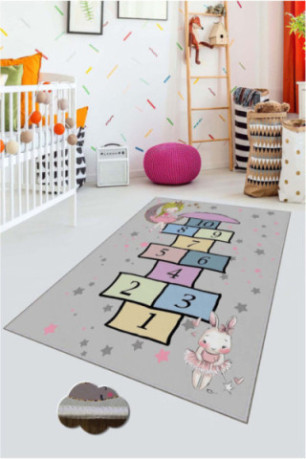 Tapis de couloir - 100x150cm -  Multicolore