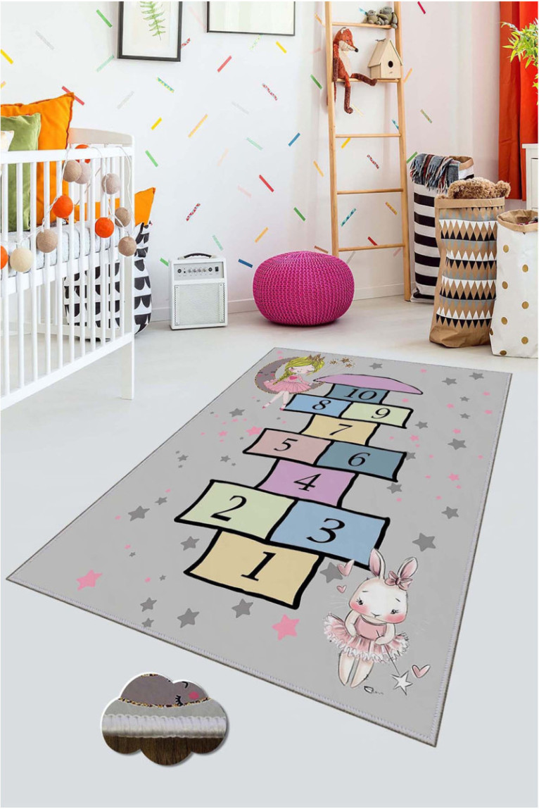 Tapis de couloir - 100x150cm -  Multicolore