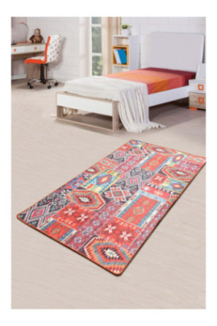 Tapis de couloir - 80x200cm -  Multicolore