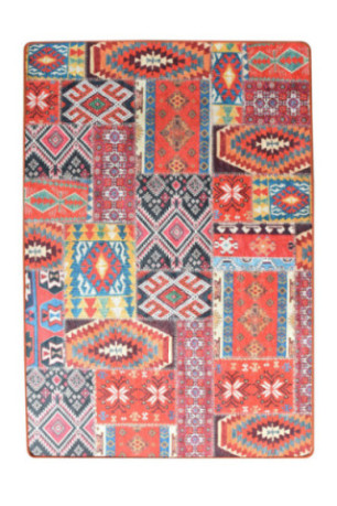 Tapis de couloir - 80x200cm -  Multicolore