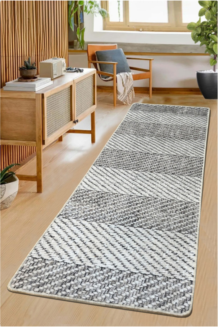 Tapis de couloir - 80x200cm -  Multicolore