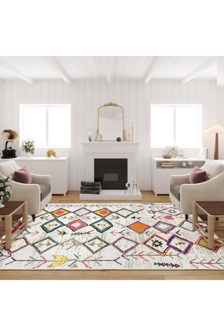 Tapis - 60x100cm -  Multicolore