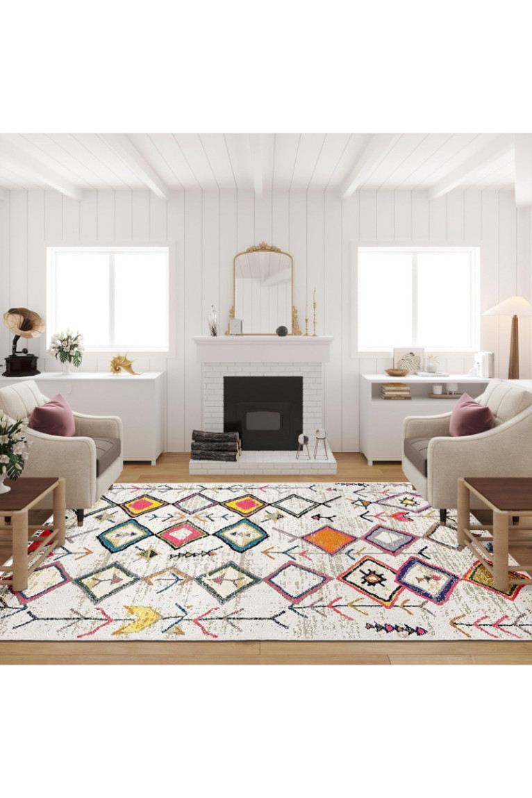 Tapis de couloir - 80x150cm -  Multicolore