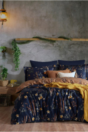 Ensemble de housse de couette en satin - 240x220cm