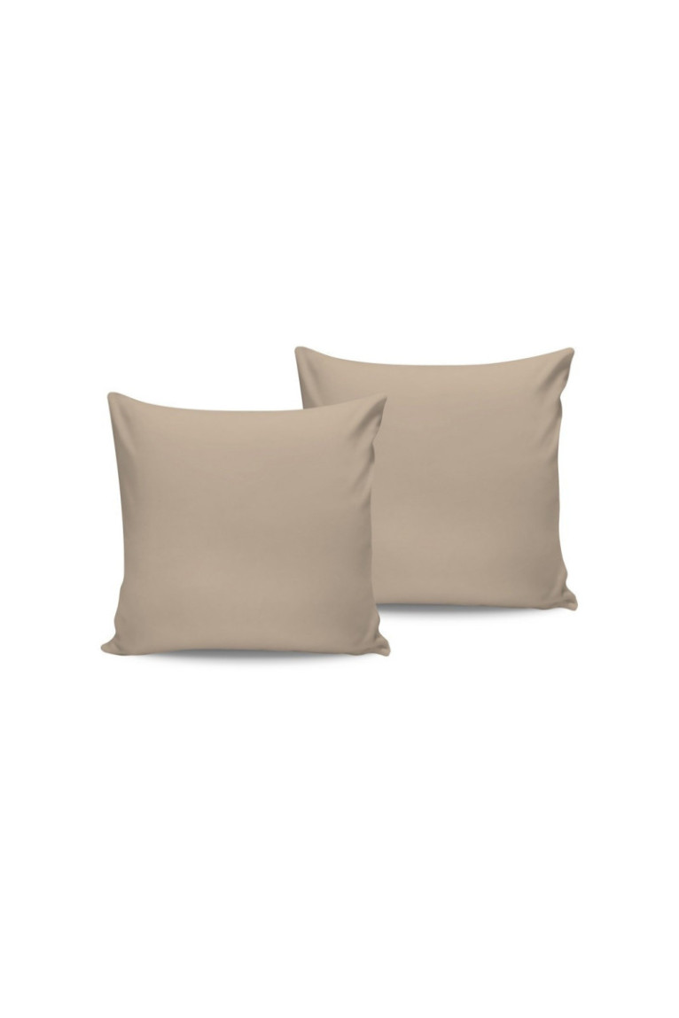 Ensemble de taies d'oreiller en satin (2 pièces) - 60x60cm