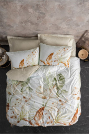 Ensemble de housse de couette en satin - 240x220cm