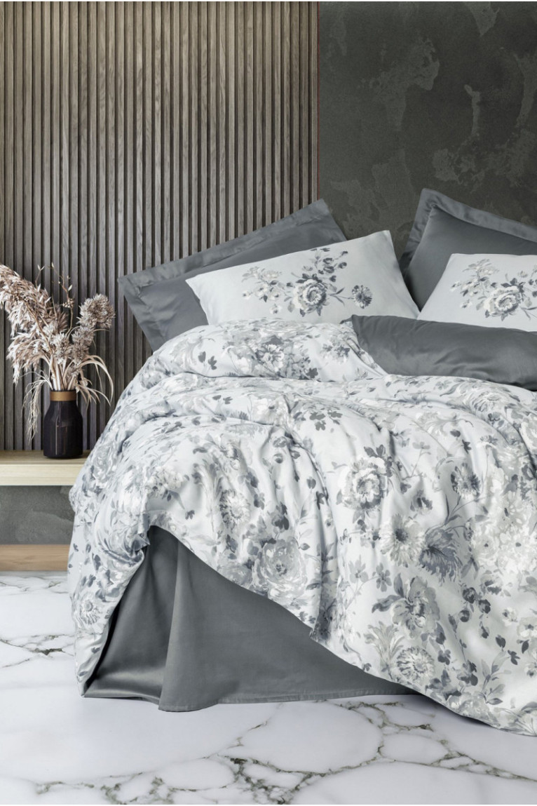 Ensemble de housse de couette en satin - 240x220cm
