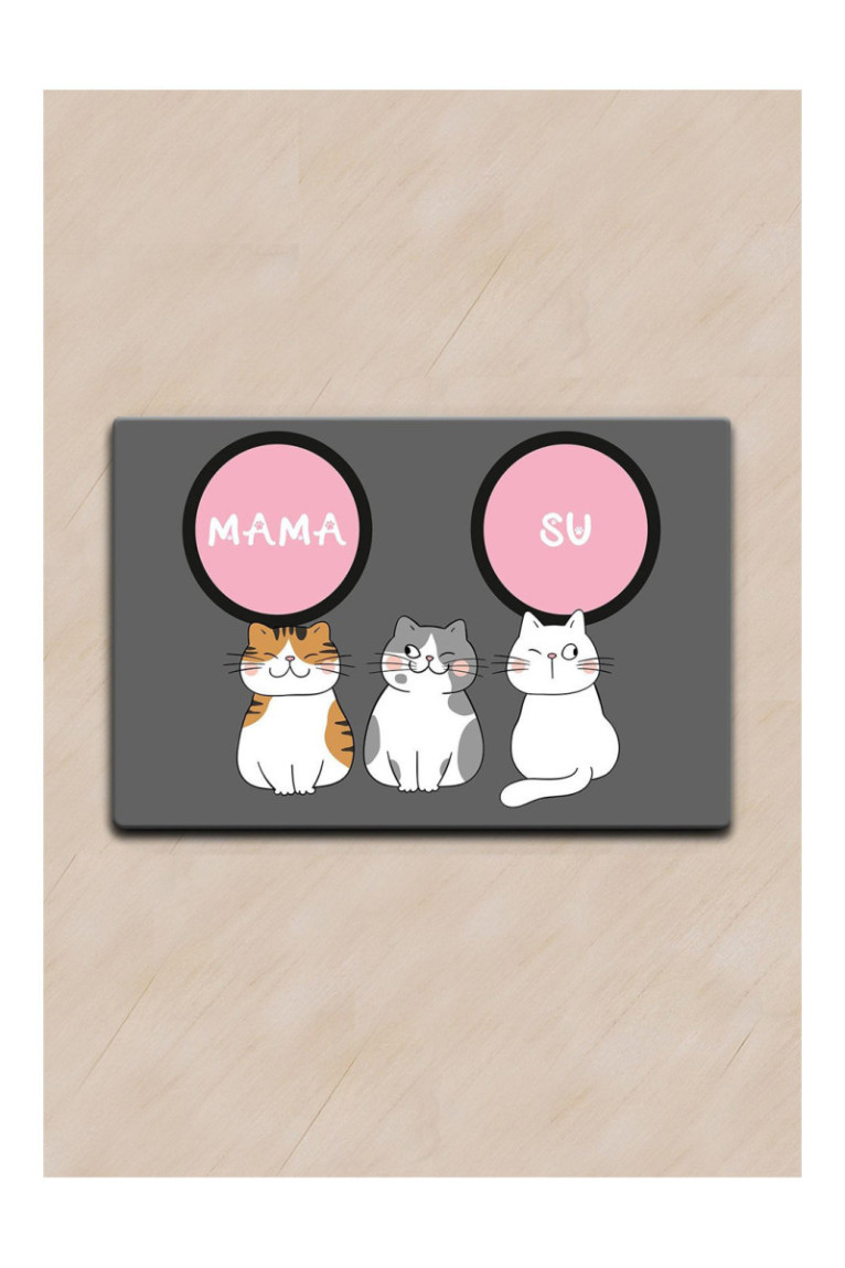 Tapis de litière pour chat - Multicolore