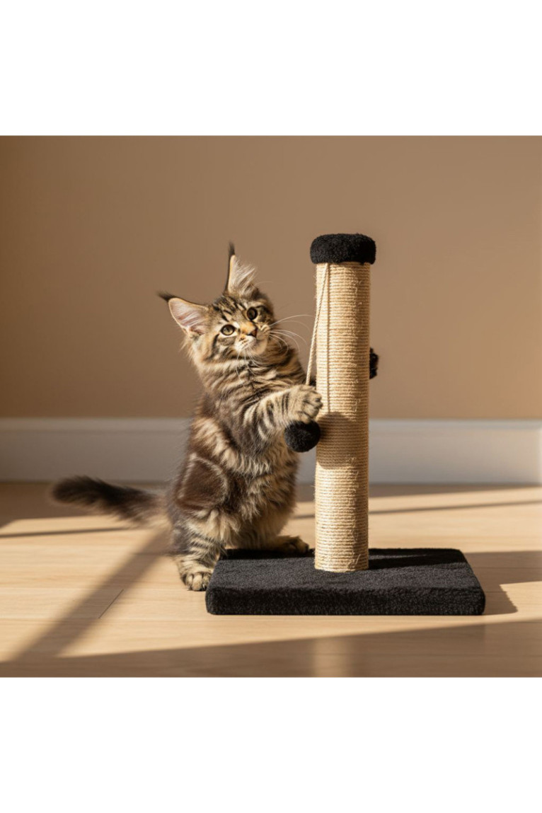 Griffoir pour chat - Noir