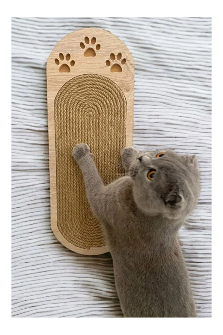 Griffoir pour chat - Chêne beige