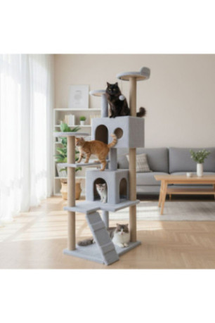 Maison pour chats - Gris