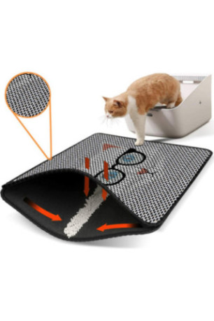 Tapis de litière pour chat - Multicolore