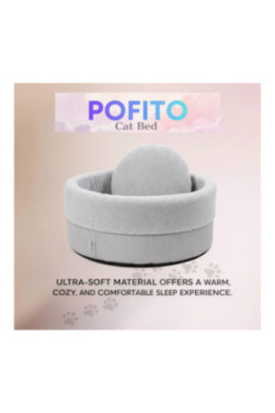 Lit pour animaux - Gris