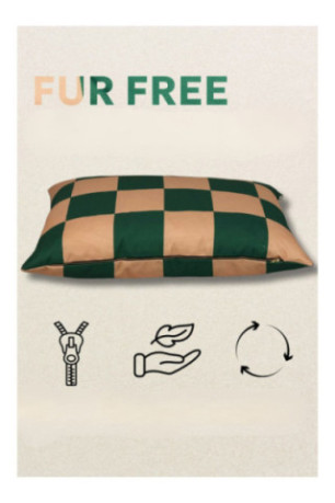 Lit pour animaux - Vert beige
