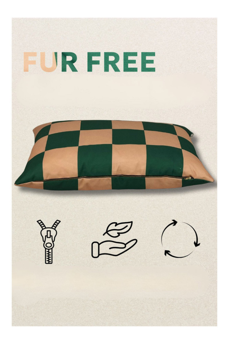 Lit pour animaux - Vert beige