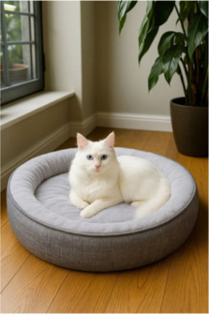 Lit pour animaux - Gris