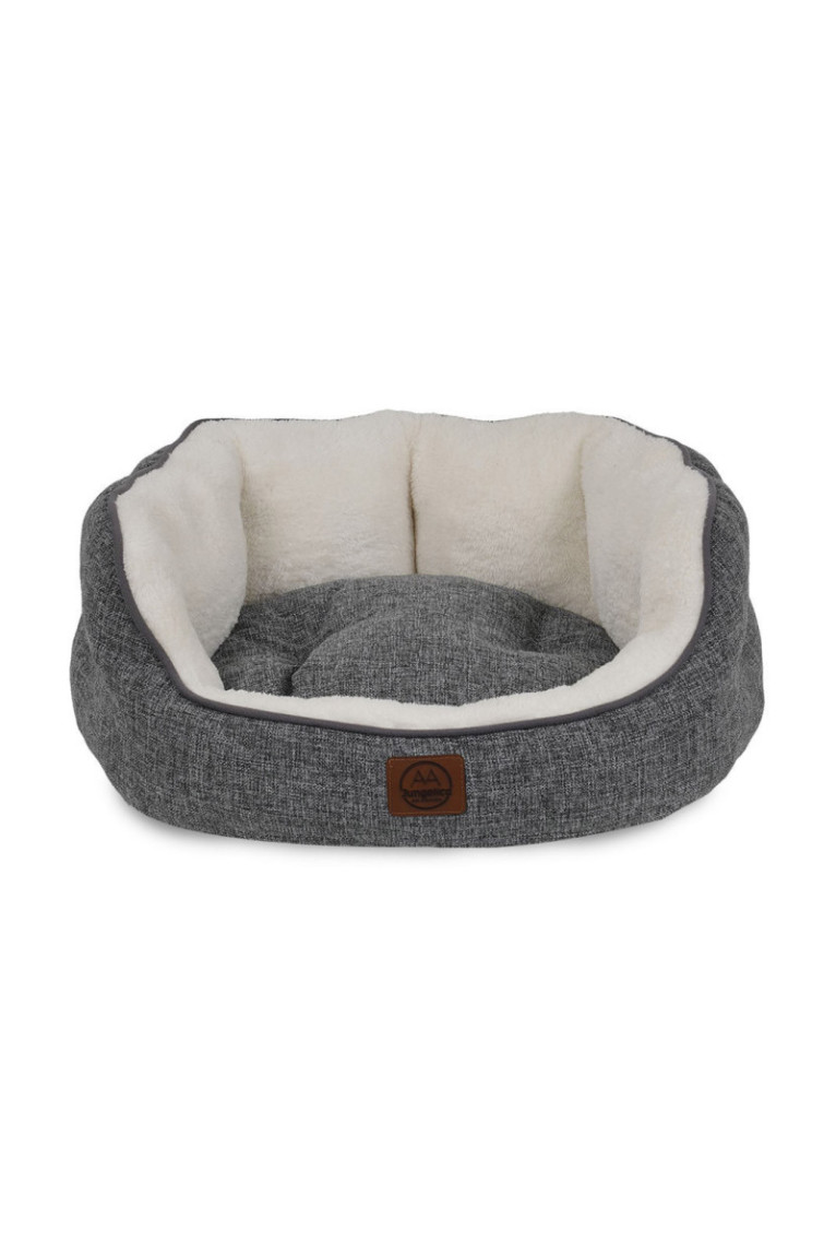 Lit pour animaux - Gris Blanc