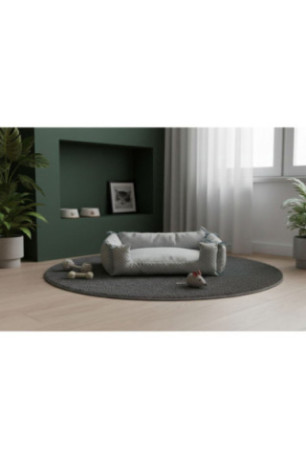 Lit pour animaux - Gris