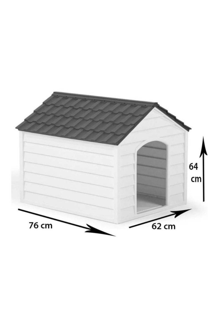 Maison pour animaux - Anthracite gris
