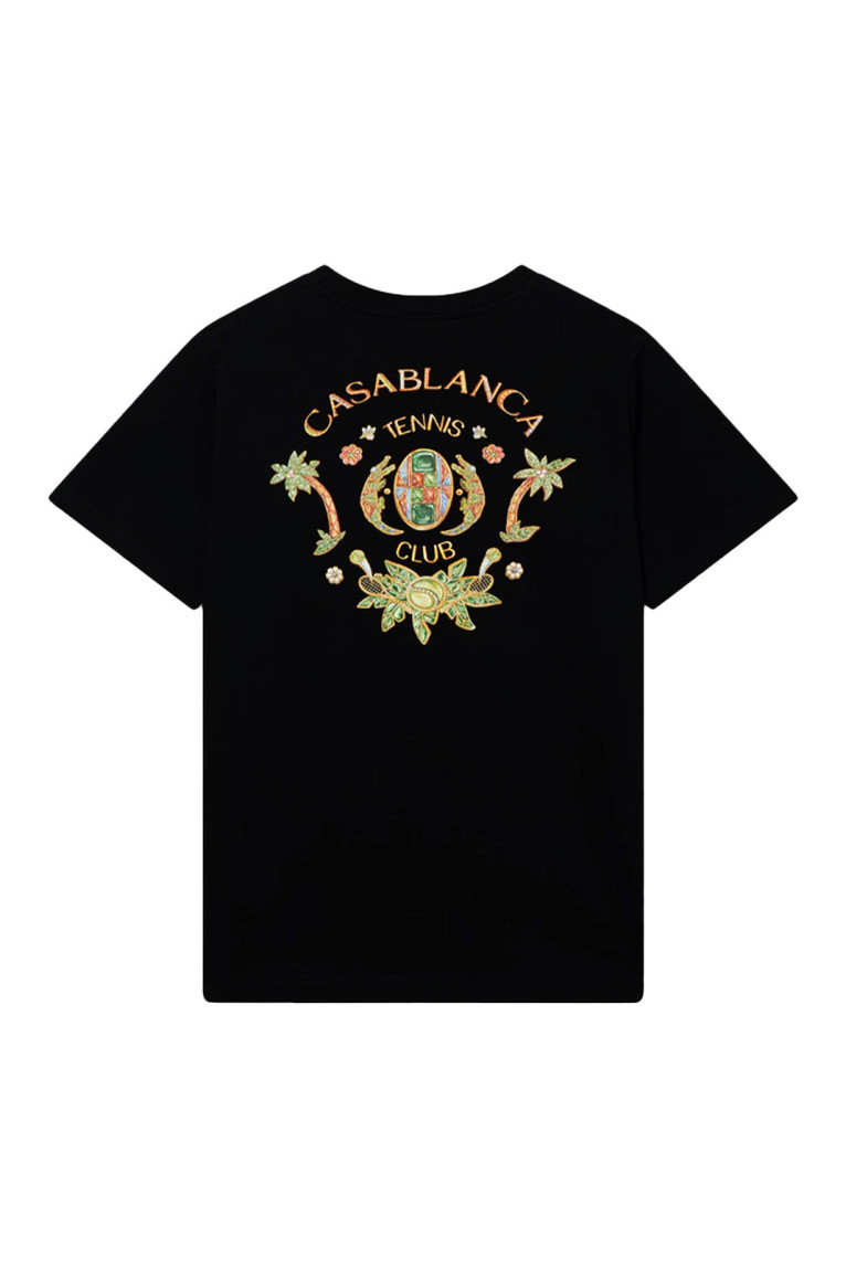 TShirt MC coton logo impression Casa blanca