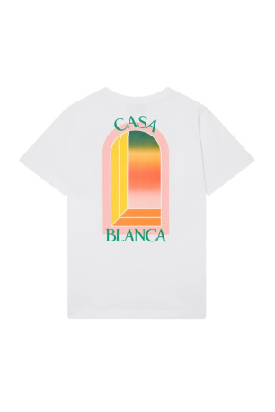 TShirt MC coton logo impression Casa blanca