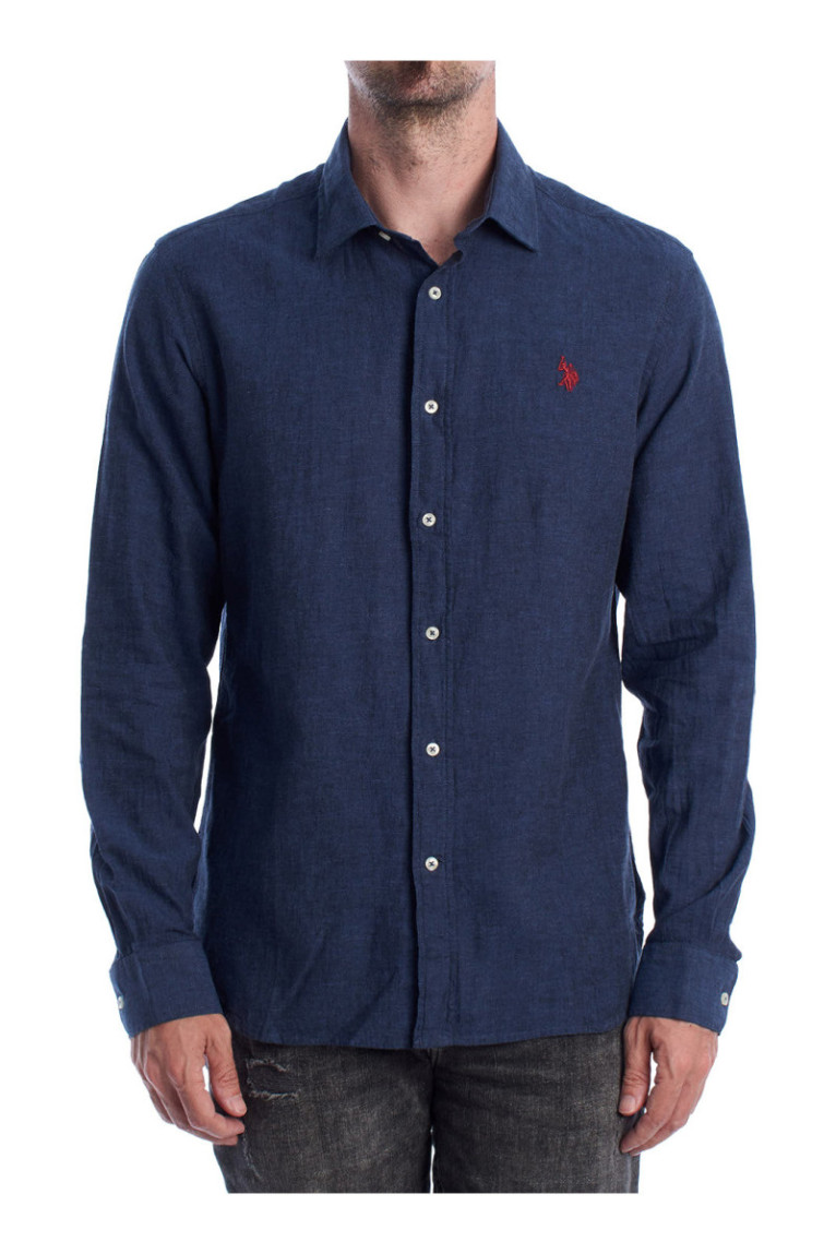 Chemise ML - US POLO ASSN - Blue