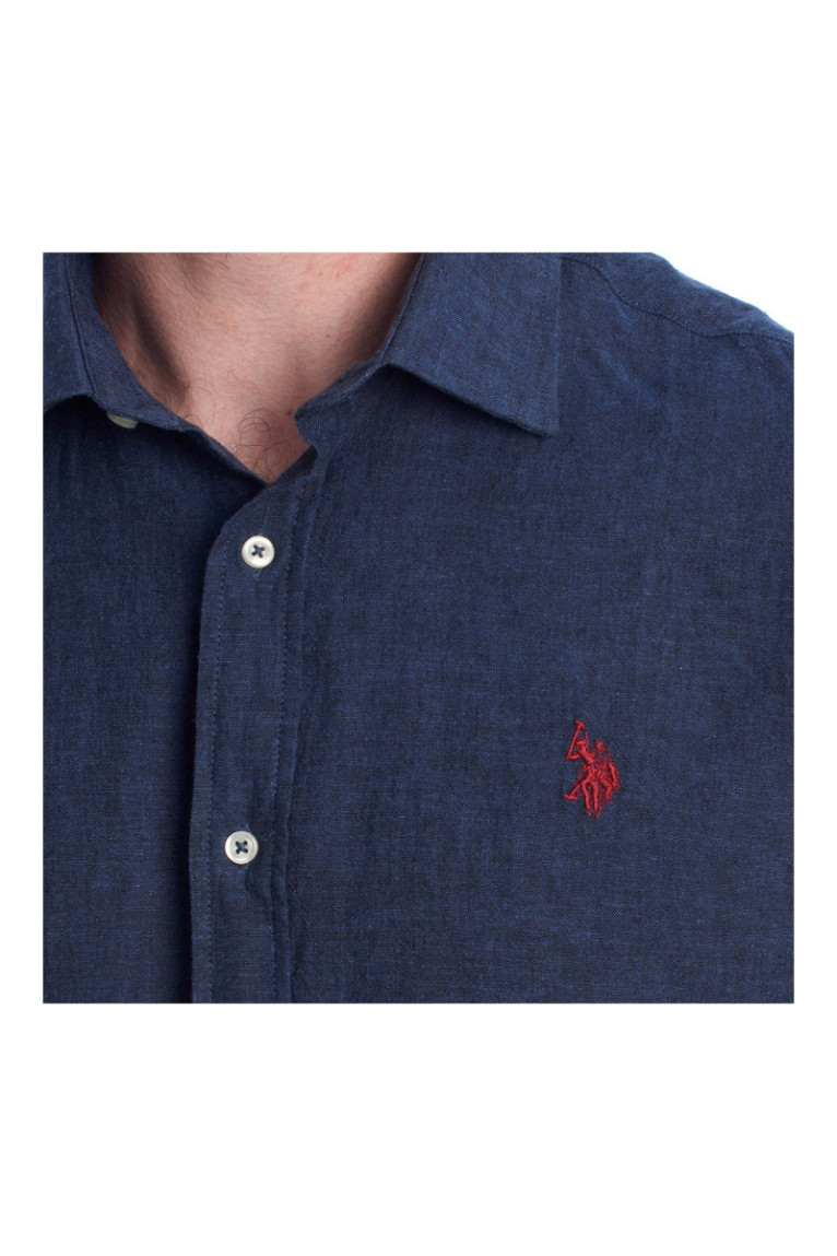 Chemise ML - US POLO ASSN - Blue