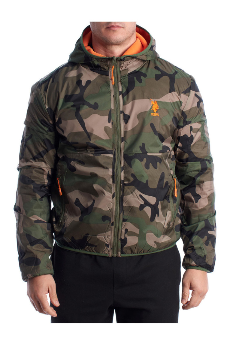 Coupe-vent - US POLO ASSN - Camouflage green