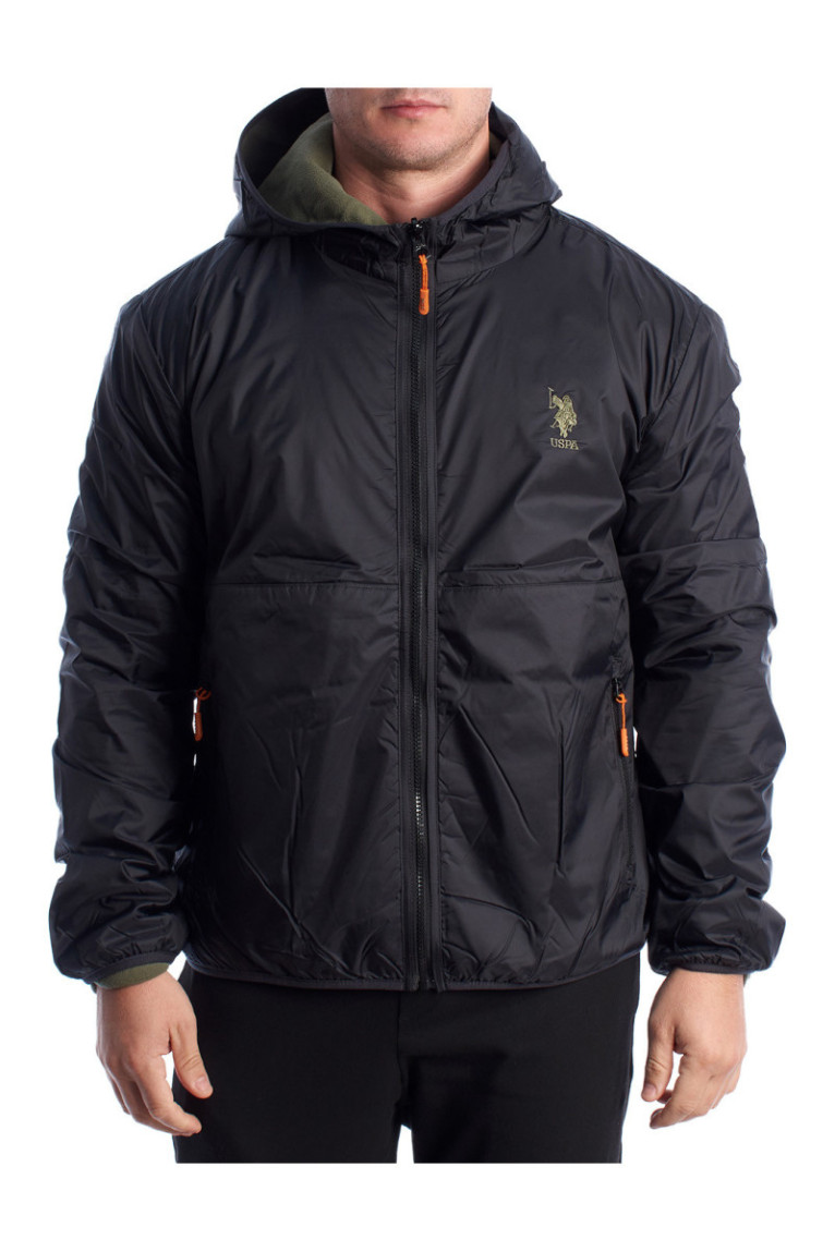 Coupe-vent - US POLO ASSN - Black-green camouflage