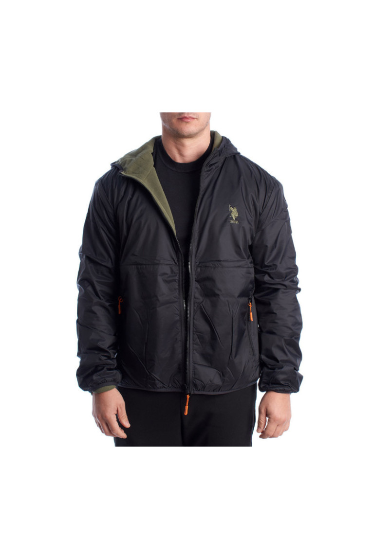 Coupe-vent - US POLO ASSN - Black-green camouflage