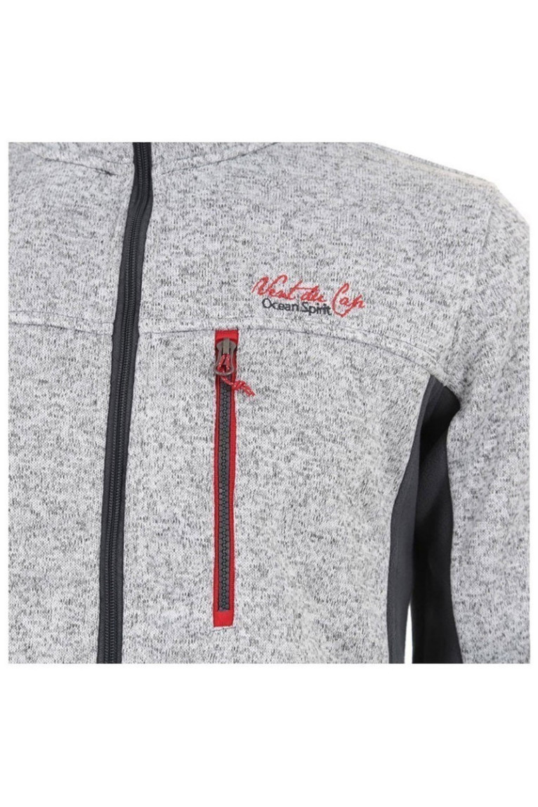 Blouson Polaire - VENT DU CAP - Calaska/Wz - Gris Clair Chine