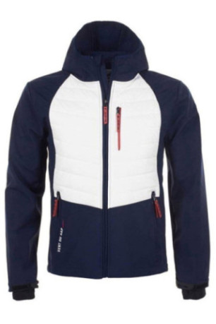 Blouson Softshell - VENT DU CAP - Capver/He - Bleu/Blanc