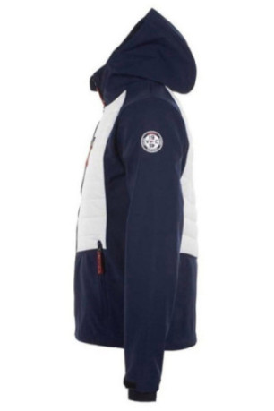Blouson Softshell - VENT DU CAP - Capver/He - Bleu/Blanc