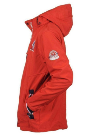 Blouson Softshell - VENT DU CAP - Cetom/Ks - Rouge