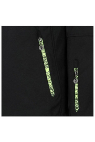Softshell - DEGRE CELSIUS - Cimalon/Zi - Noir/Jaune
