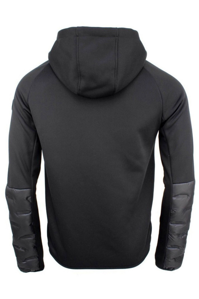 Polaire Bi Matiere - DEGRE CELSIUS - Clooney/Qi/O - Noir/Orange