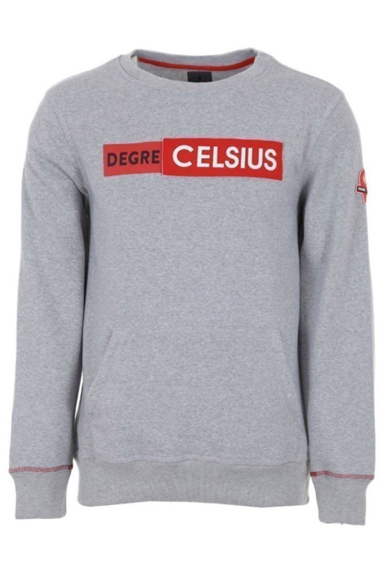 Sweat Molleton - DEGRE CELSIUS - Colak/Xh - Gris Clair Chine