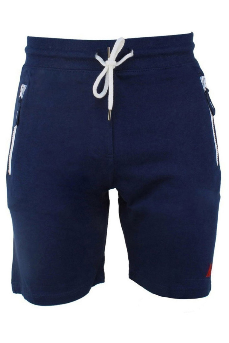 Short French Terry - VENT DU CAP - Caspien/Af - Bleu Nuit