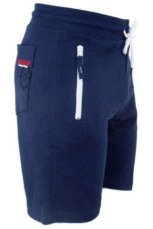 Short French Terry - VENT DU CAP - Caspien/Af - Bleu Nuit