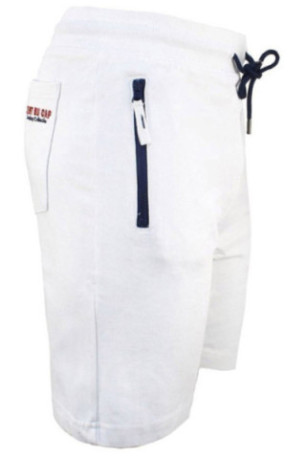 Short French Terry - VENT DU CAP - Caspien/Af - Blanc