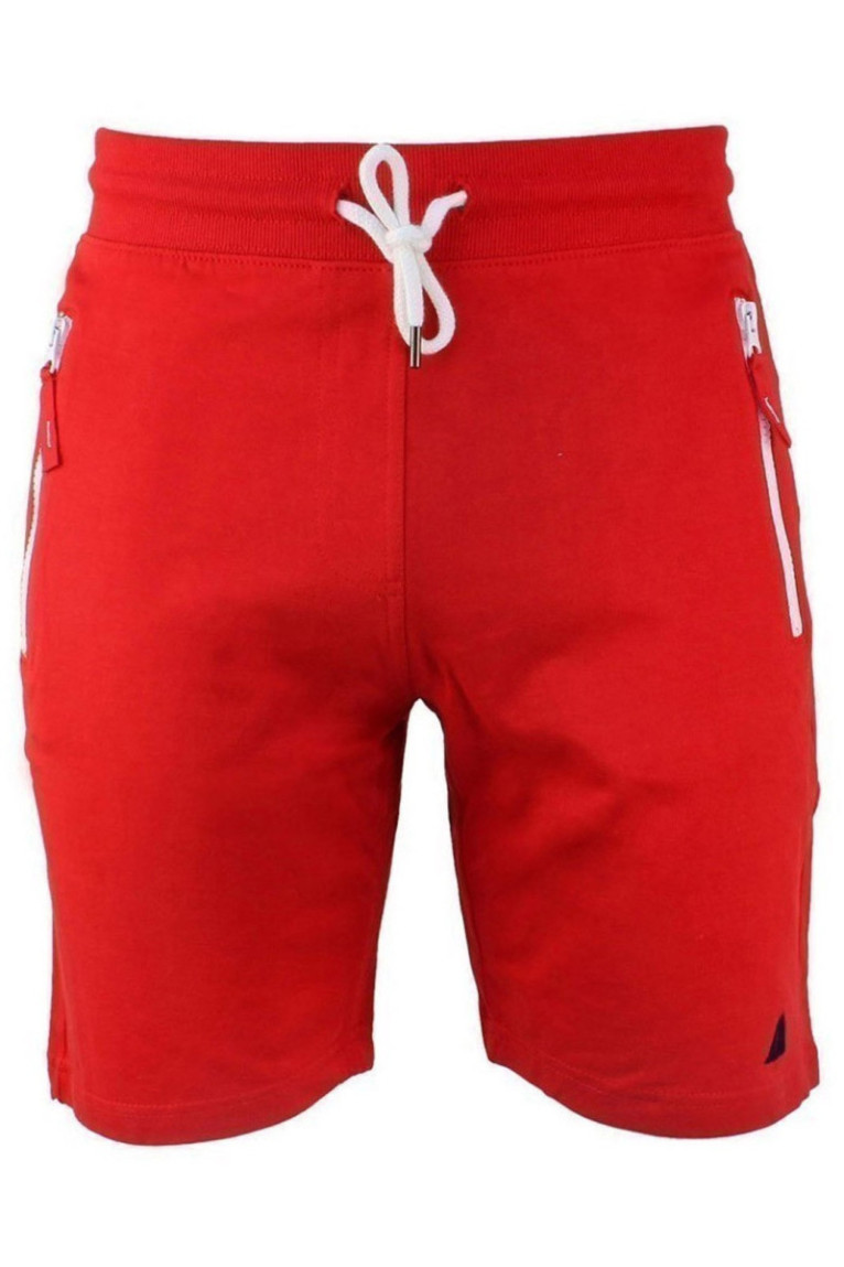 Short French Terry - VENT DU CAP - Caspien/Af - Rouge