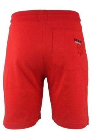 Short French Terry - VENT DU CAP - Caspien/Af - Rouge