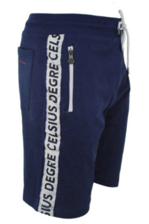 Short French Terry - DEGRE CELSIUS - Clay/Af - Bleu Nuit/Gris Clair